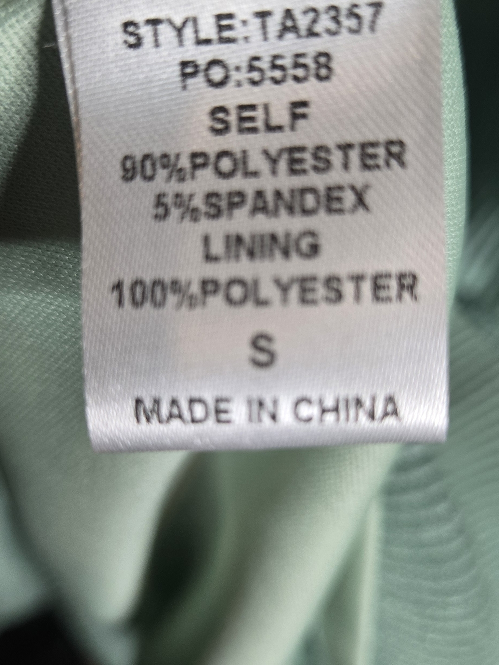 Gigio Ribbed Tiered Maxi Dress in Mint - Picture 6 of 8